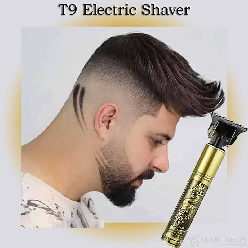 T9 Vintage Professional Trimmer | Metal Body | USB Rechargeable
