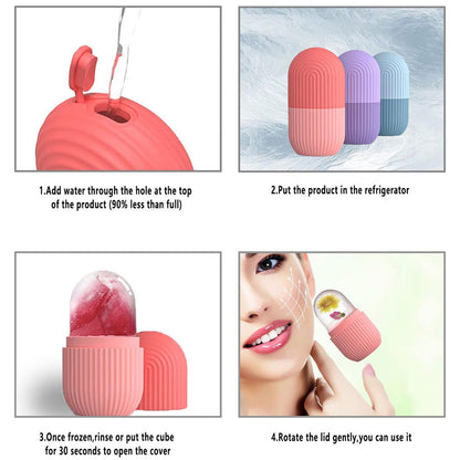 Ice Roller for Neck, Face & Eyes Massager | Face and Eye Puffiness