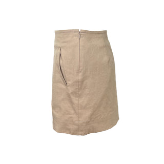 Low-rise mini skirt