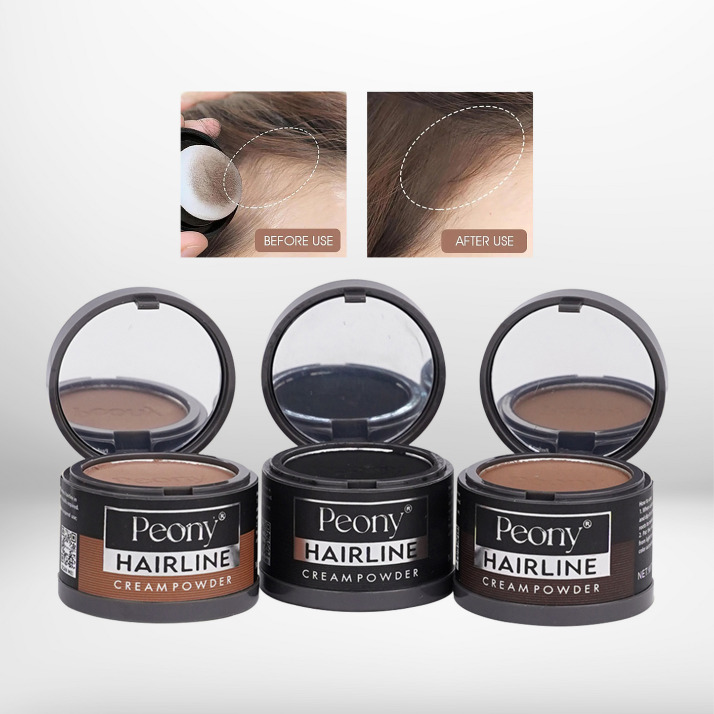Waterproof Hair Line Powder Hairline Cover Up Powder Hair Shadow Gifts