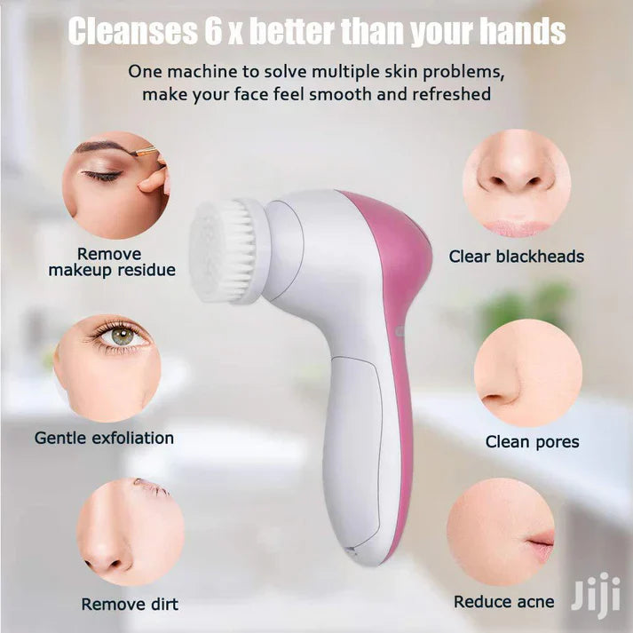 5 in 1 Facial Cleansing Brush