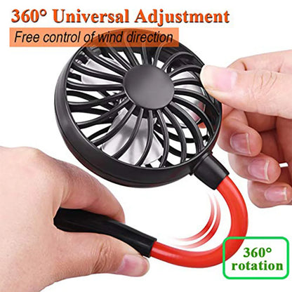 Hand Free Personal Fan Wearable Sports Fan