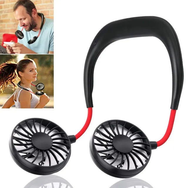 Hand Free Personal Fan Wearable Sports Fan