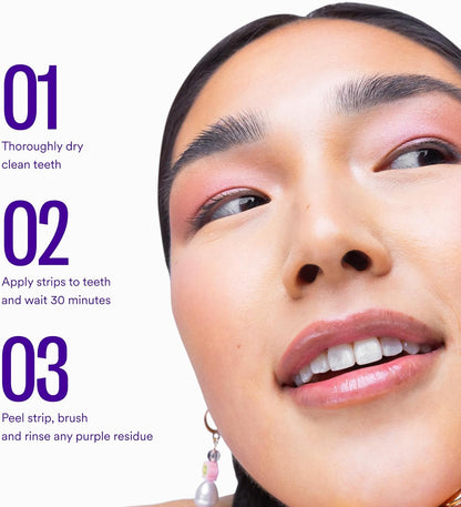 Purple Teeth Whitening 7 Strips