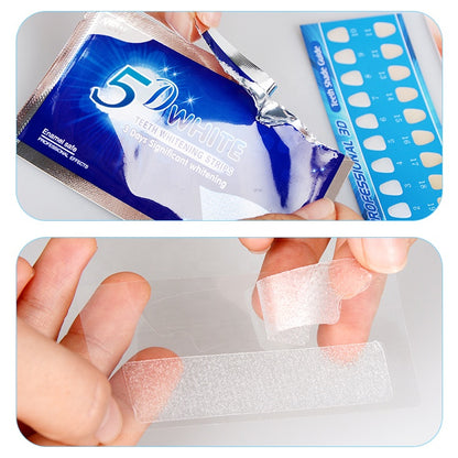 Mint Flavored Teeth Whitening Strips