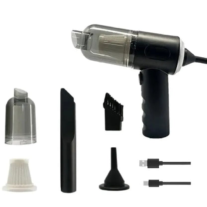 3 in 1 Portable Vacuum Cleaner Duster Blower Air Pump Wireless Hand-Held Cleaning For Car Home – AS 228