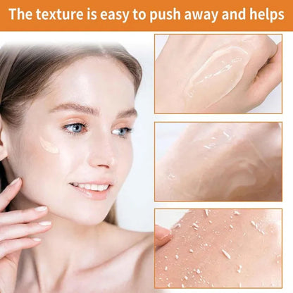 Orange Enzymes Exfoliating Brightening Gel LF16-35 | Gentle Face & Body Scrub for Glowing Skin