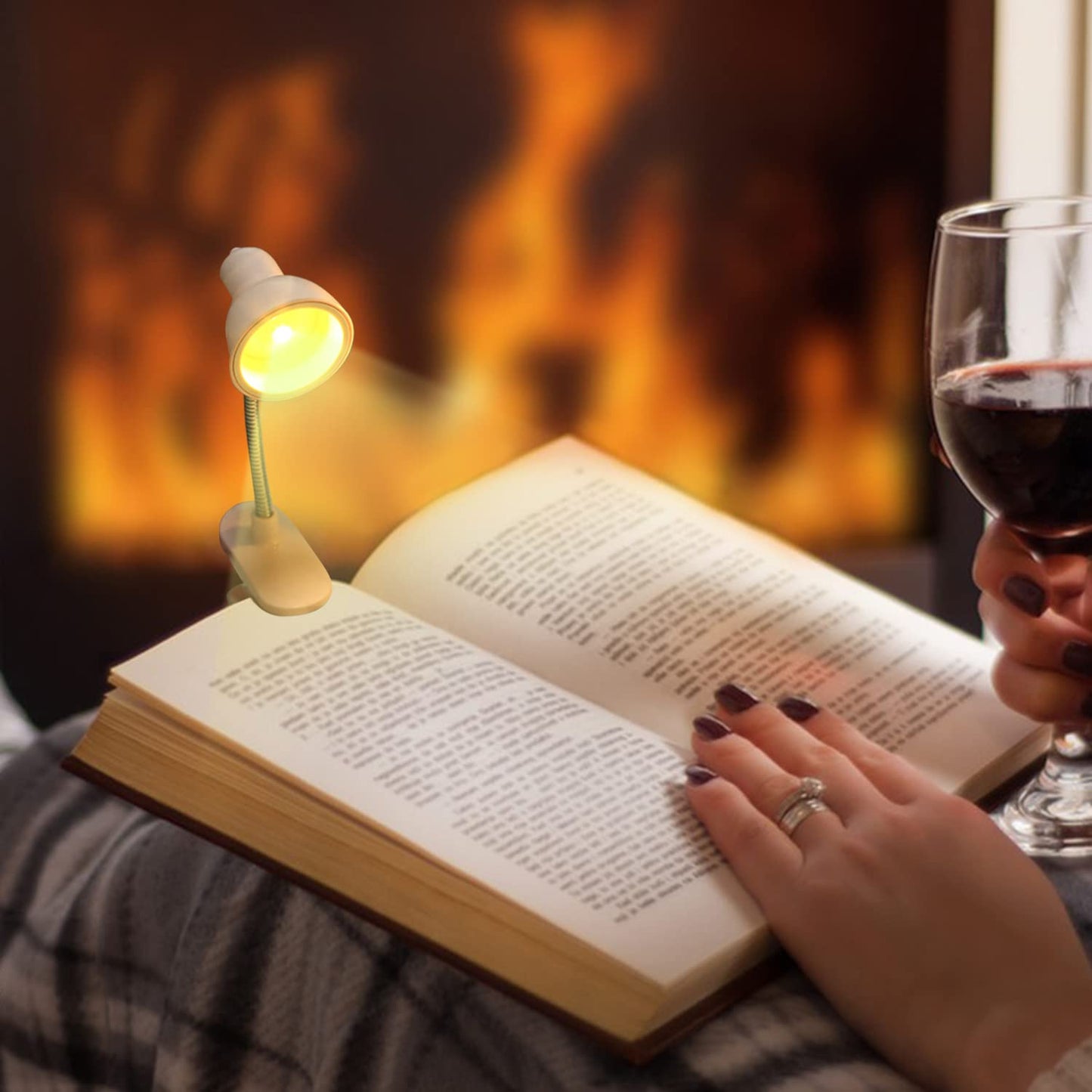Mini Portable Reading - Book Lamp