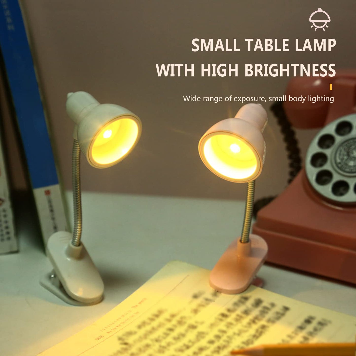 Mini Portable Reading - Book Lamp