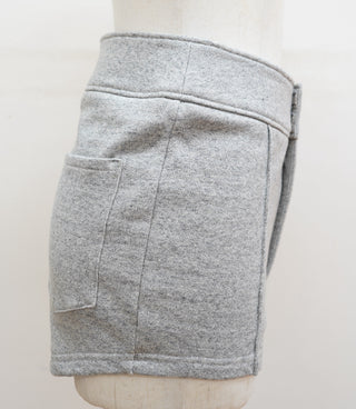 Shorts de chándal de algodón orgánico