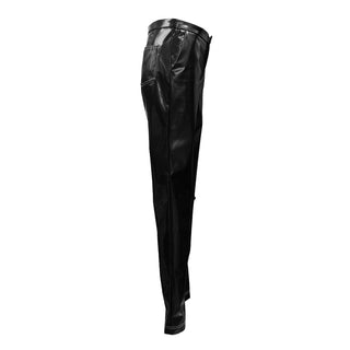 Faux Patent Leather Pants